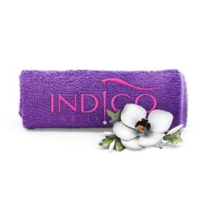 INDIGO kéztörlő Violet - amarant logo